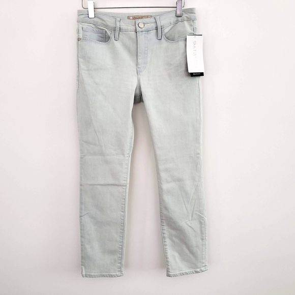 ATHLETA Sculptek Skinny Crop Jean Glacier Wash NWT - Picture 7 of 14